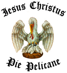 Iesus Christus Pie Pelicane