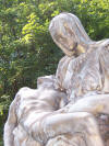 Pietà close-up