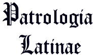 Patralogia Latinae