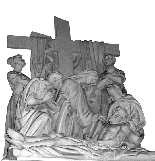 13th Station: Jesus is Taken Down from the Cross.