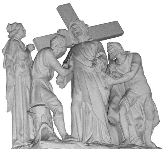 Second Station: Jesus takes His Cross.