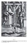 Christian Martyrs suspended by hands bound behind back and by a hook